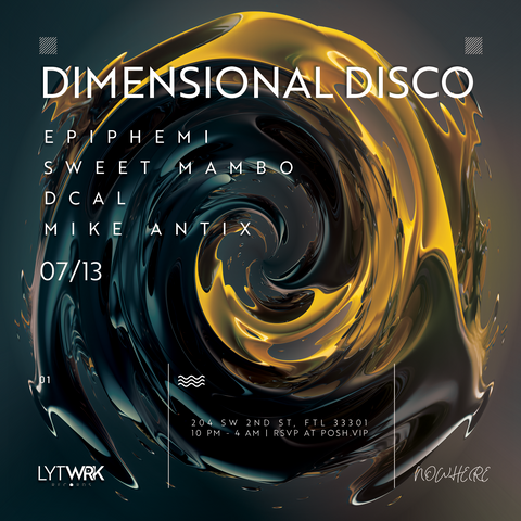 LYTWRK Records Dimensional Disco 01